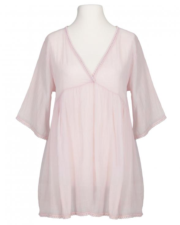 Tunika Baumwolle in rosa von Monday Afternoon