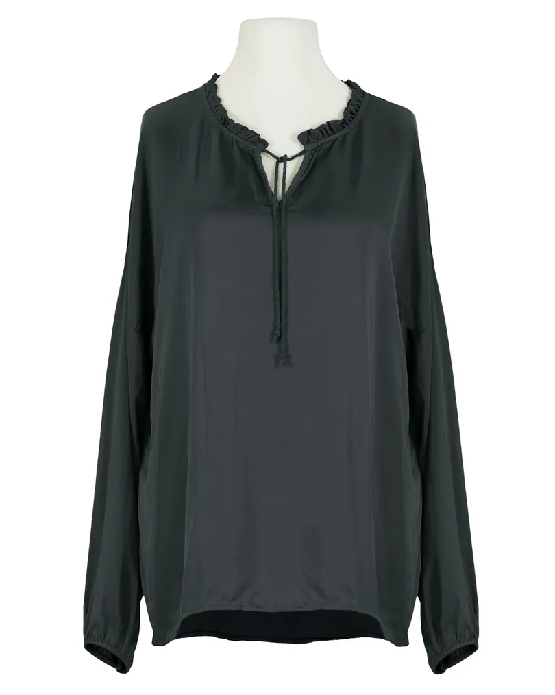 Tunika Bluse mit Seide in  schwarz von Selected Touch (Bild 1)