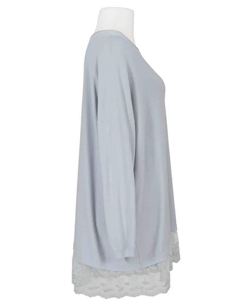 Tunika Feinstrick in  grau von Spaziodonna (Bild 2)