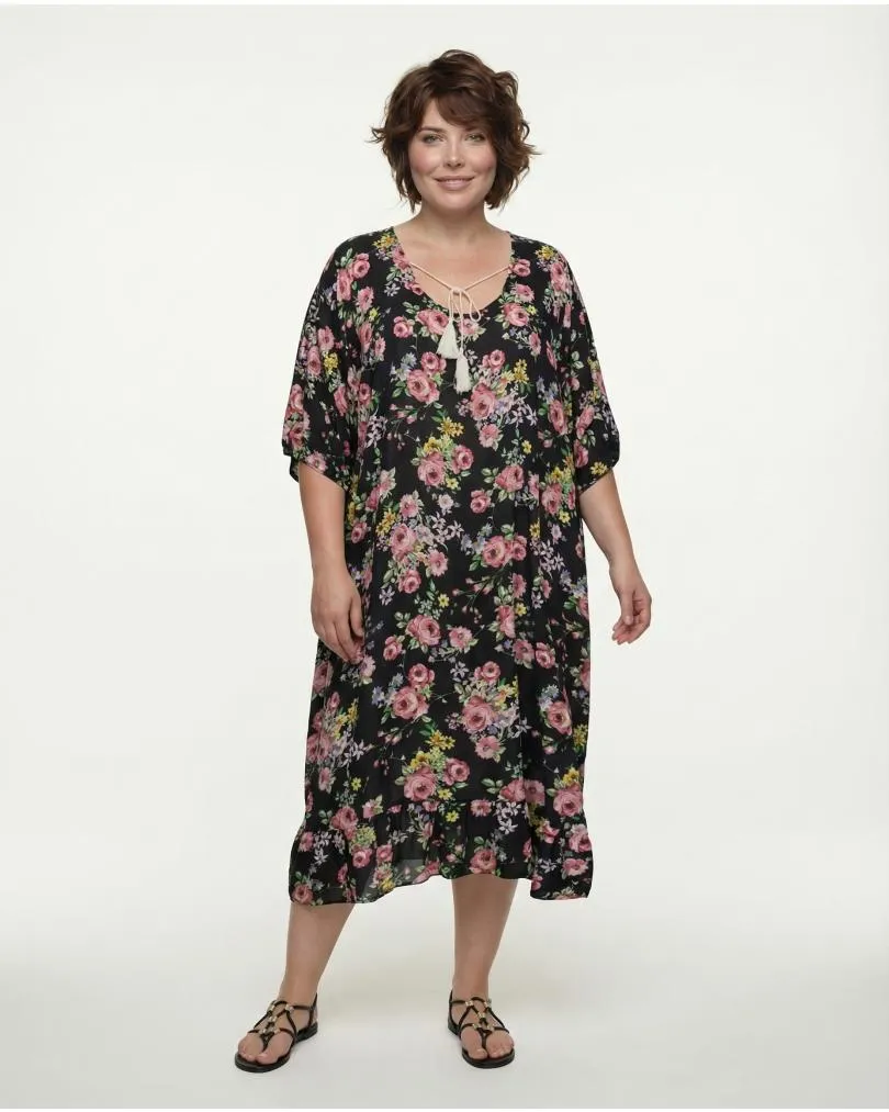 Tunika Kleid in  schwarz von Montan (Bild 4)