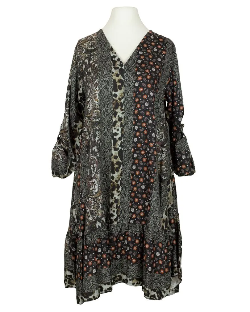 Tunika Kleid A-Linie in  schwarz von Spaziodonna (Bild 1)