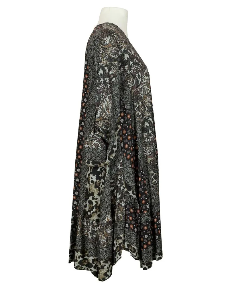Tunika Kleid A-Linie in  schwarz von Spaziodonna (Bild 2)