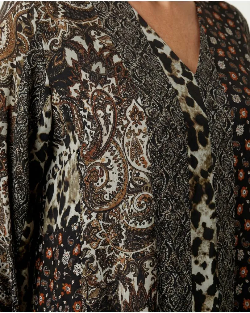 Tunika Kleid A-Linie in  schwarz von Spaziodonna (Bild 6)
