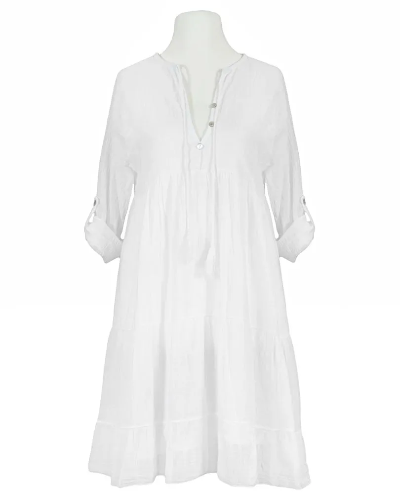 Tunika Kleid A-Linie in  wei� von Superbugs (Bild 1)
