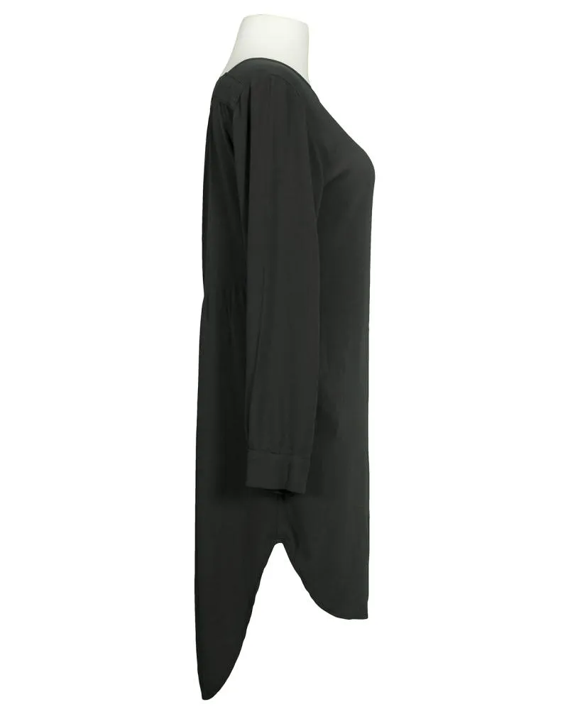 Kleid Blusenstil in  schwarz von fashion made in italy (Bild 3)