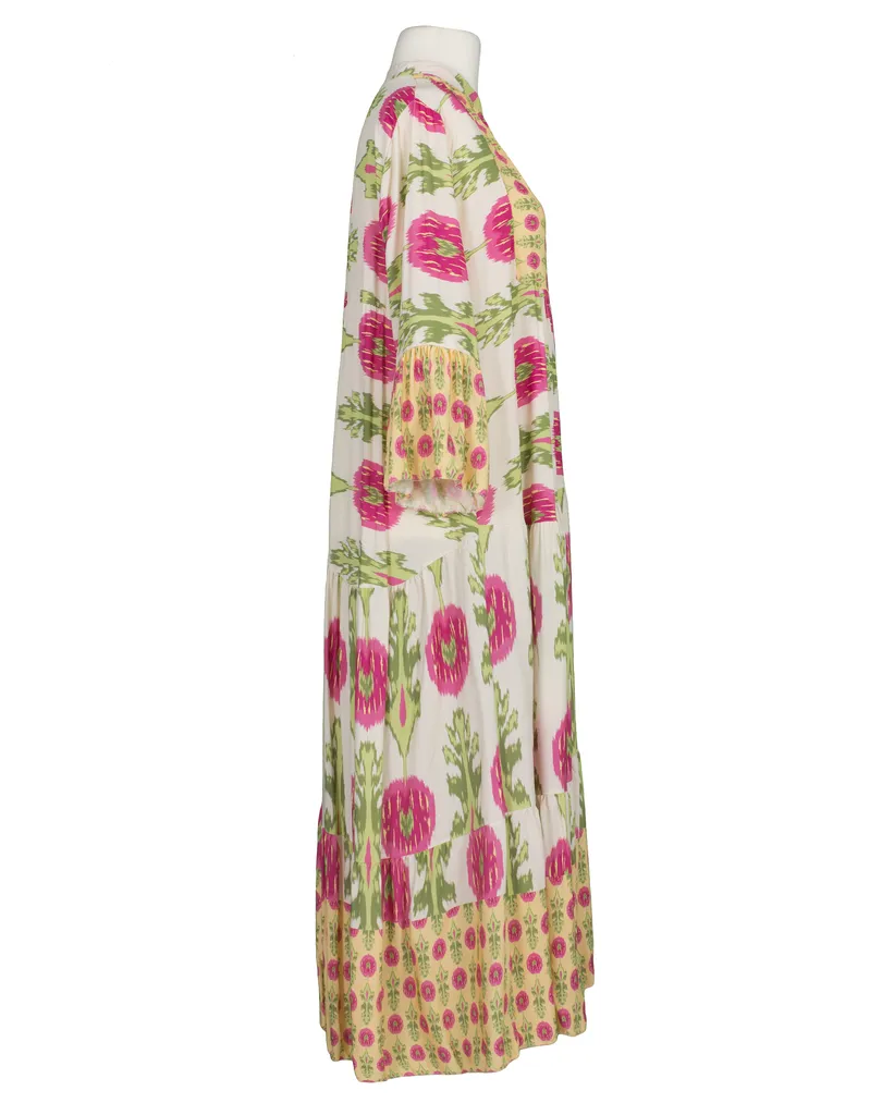 Tunika Kleid Floral in  bunt von H. Trend (Bild 2)
