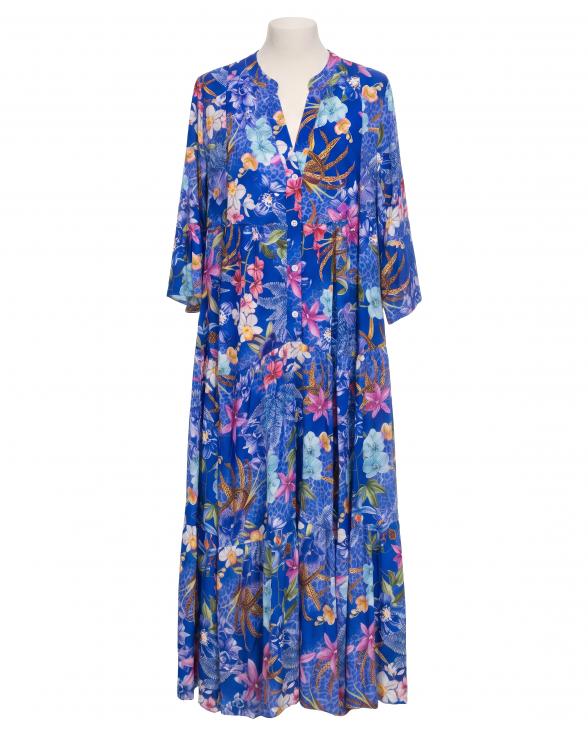 Tunika Kleid Floral in royalblau von Selected Touch