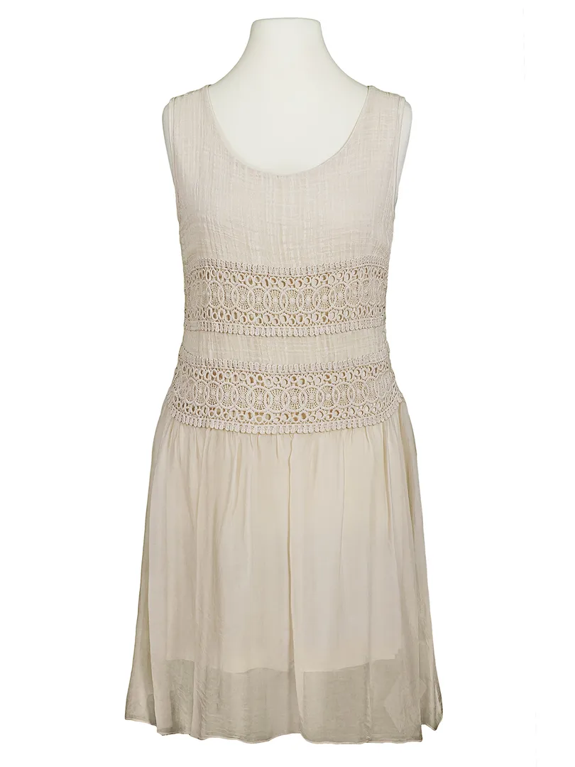 Tunika mit Seide in  beige von Spaziodonna (Bild 1)