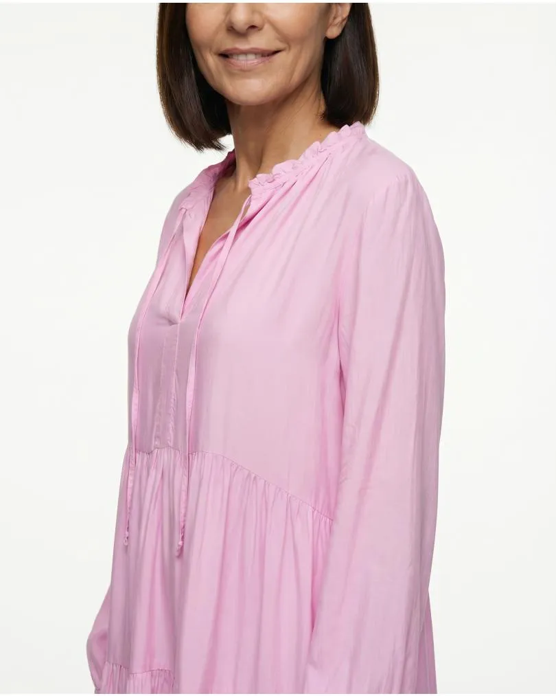 Tunika Kleid mit Seide in  rosa von H. Trend (Bild 4)
