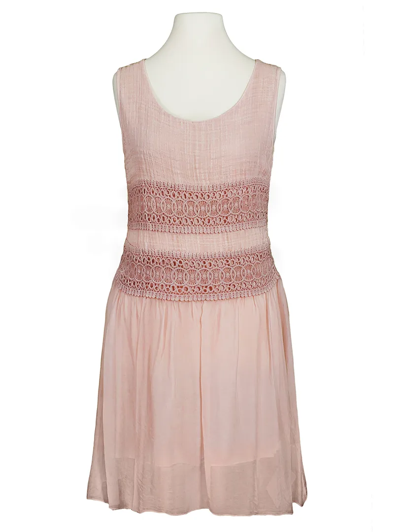 Tunika mit Seide in  rosa von Spaziodonna (Bild 1)