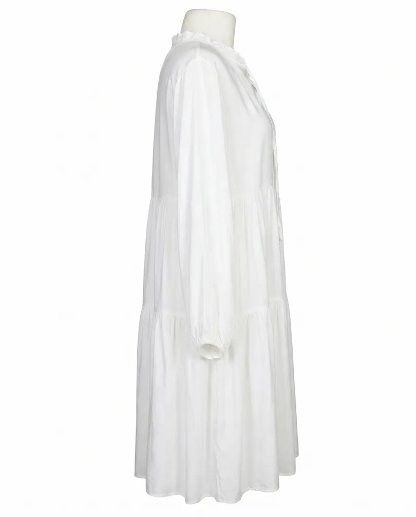 Tunika Kleid mit Seide in  weiss von H. Trend (Bild 2)