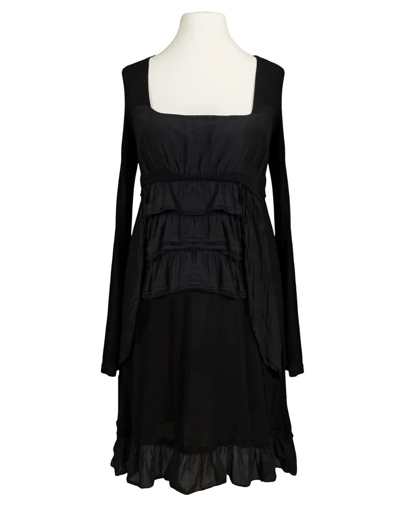 Kleid mit Volant in  schwarz von les freres (Bild 1)