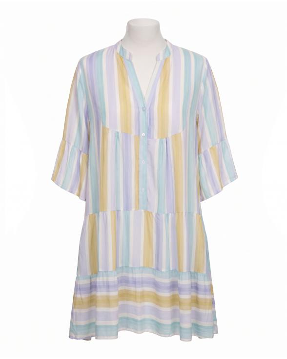 Tunika Kleid Print in bunt von Selected Touch