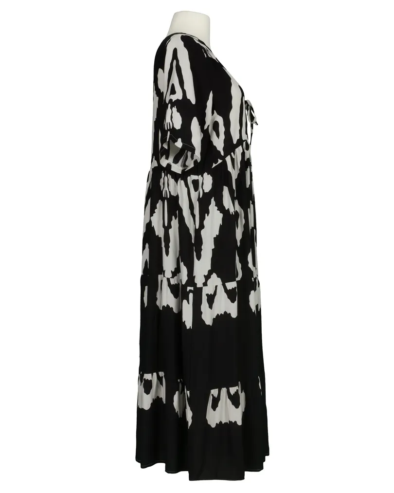 Tunika Kleid Print in  schwarz von Vincenzo Allocca (Bild 3)