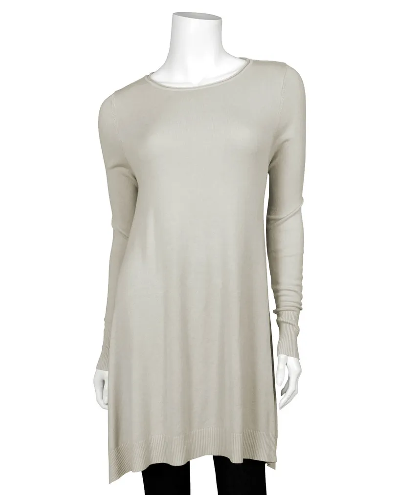 Tunika mit Cashmere in  beige von Dolce Piccante (Bild 1)