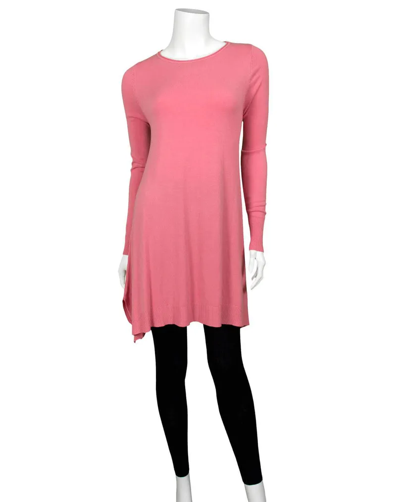 Tunika mit Cashmere in  lachs von Dolce Piccante (Bild 2)