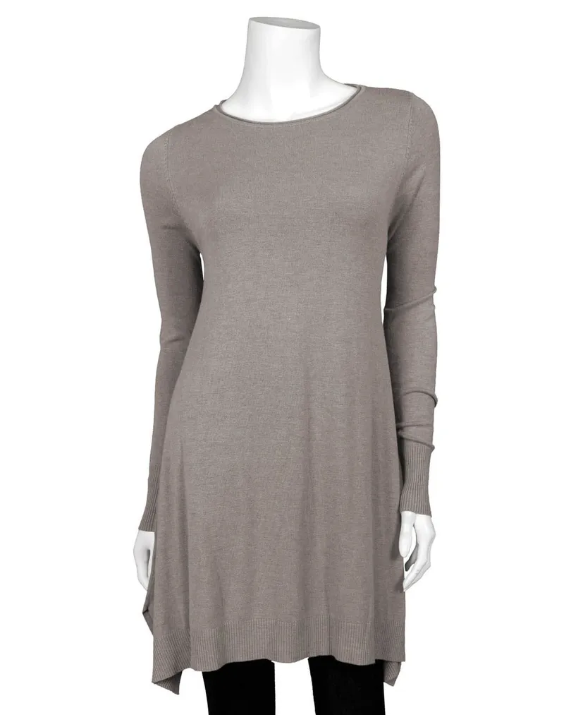 Tunika mit Cashmere in  braun von Dolce Piccante (Bild 1)