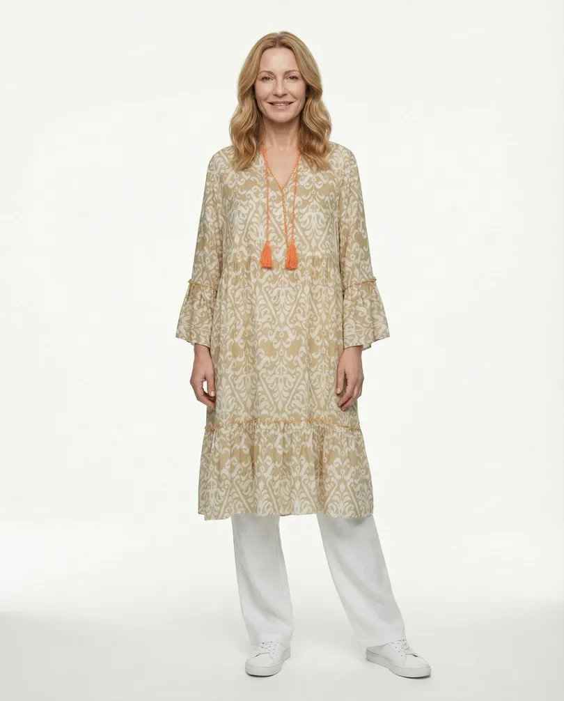 Tunika mit Print in  beige von Style Touch (Bild 2)
