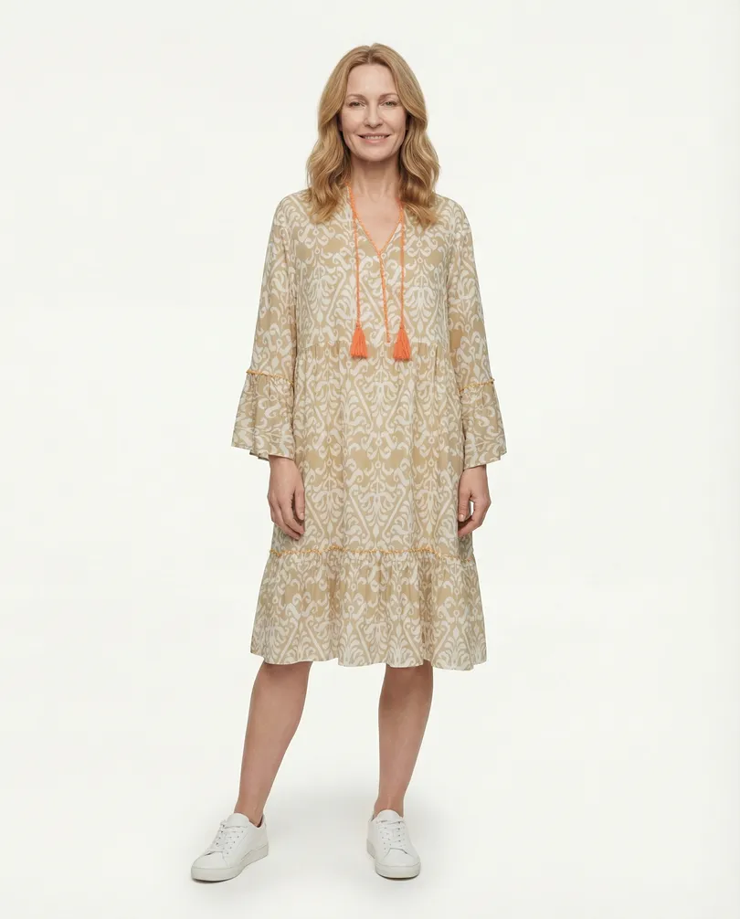 Tunika mit Print in  beige von Style Touch (Bild 4)