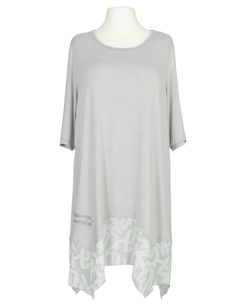 Tunika Shirt mit Print in  grau von Sha & Sha (Bild 1)