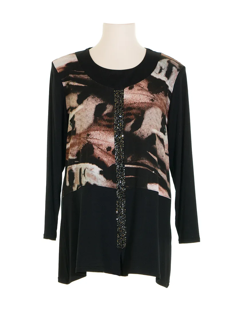 Jersey Shirt in  schwarz von Clin (Bild 1)