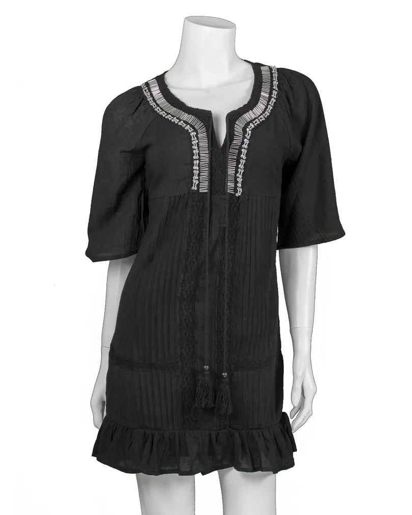 Tunika Baumwolle in  schwarz von Sophyline (Bild 1)