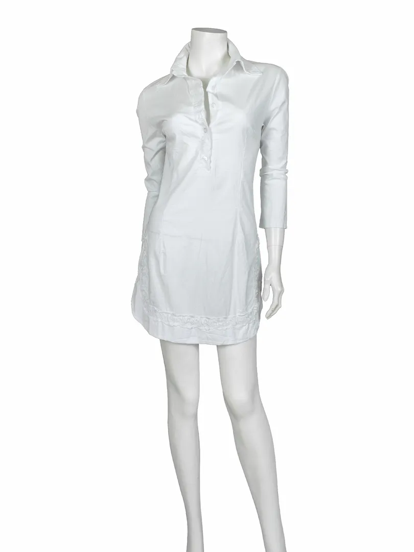 Tunika Bluse Stickerei in  wei� von RESTART (Bild 2)