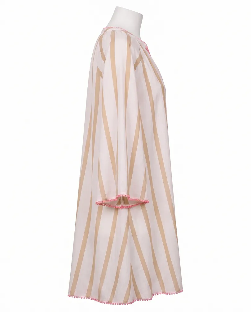 Tunika mit Streifen in  beige von Selected Touch (Bild 2)