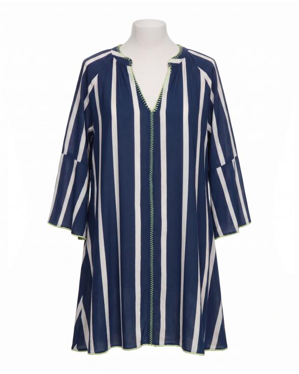 Tunika mit Streifen in dunkelblau von Selected Touch