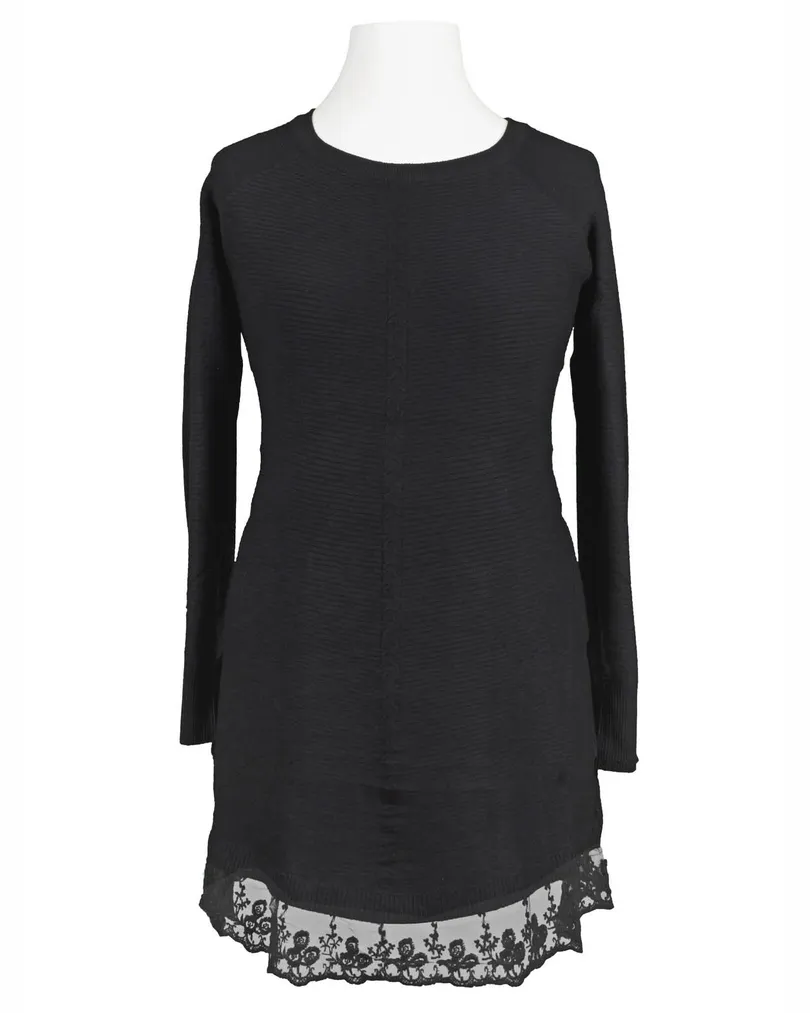Pullover mit Spitze in  schwarz von Primrose (Bild 1)