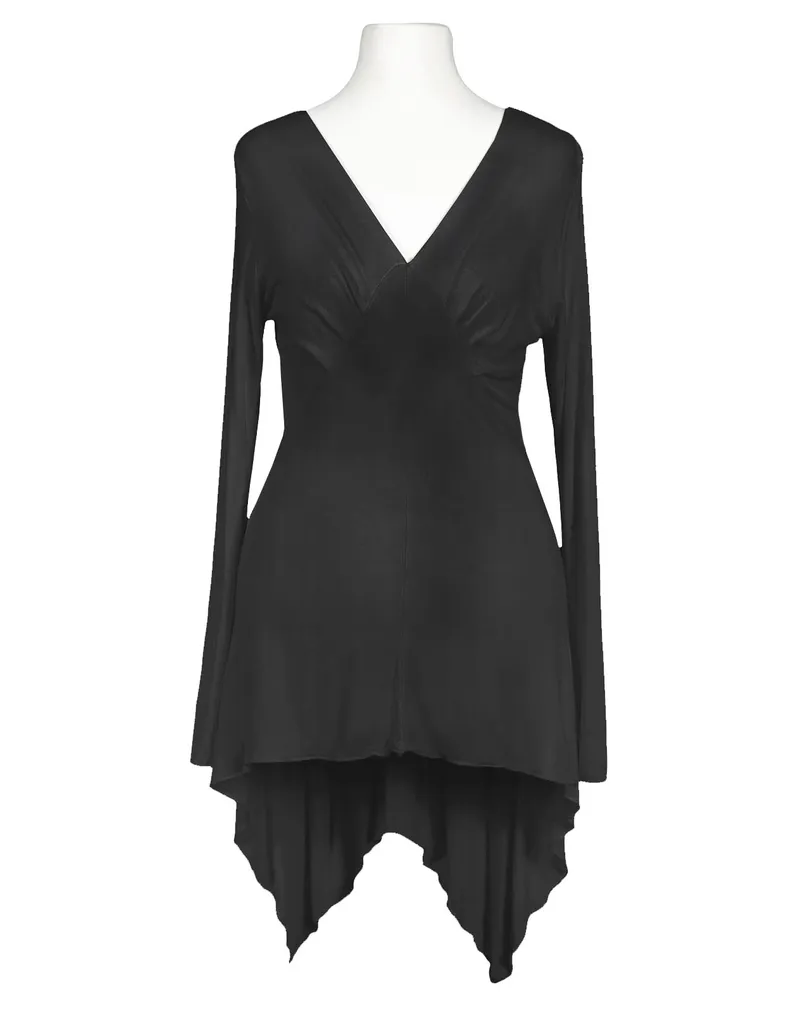 Tunika Shirt in schwarz von XUNA