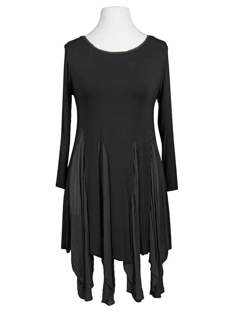 Long Shirt mit Seide in  schwarz von La Contessa (Bild 1)