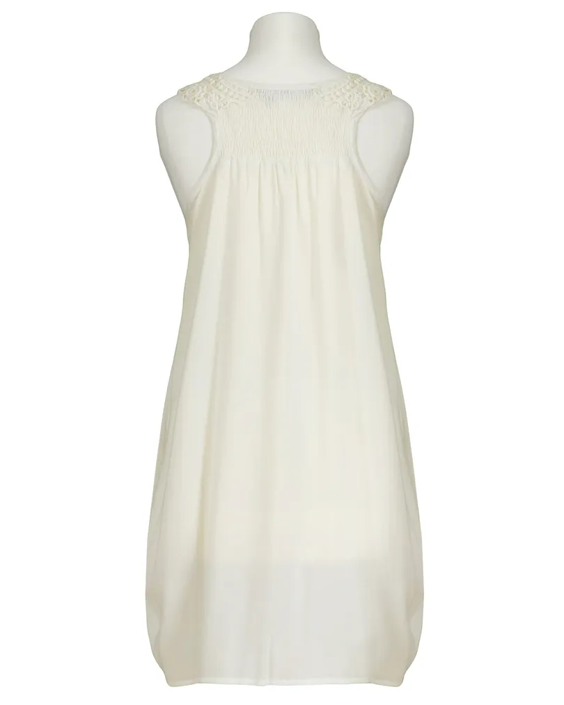 Top mit H�kelspitze in  creme von Sophyline (Bild 2)
