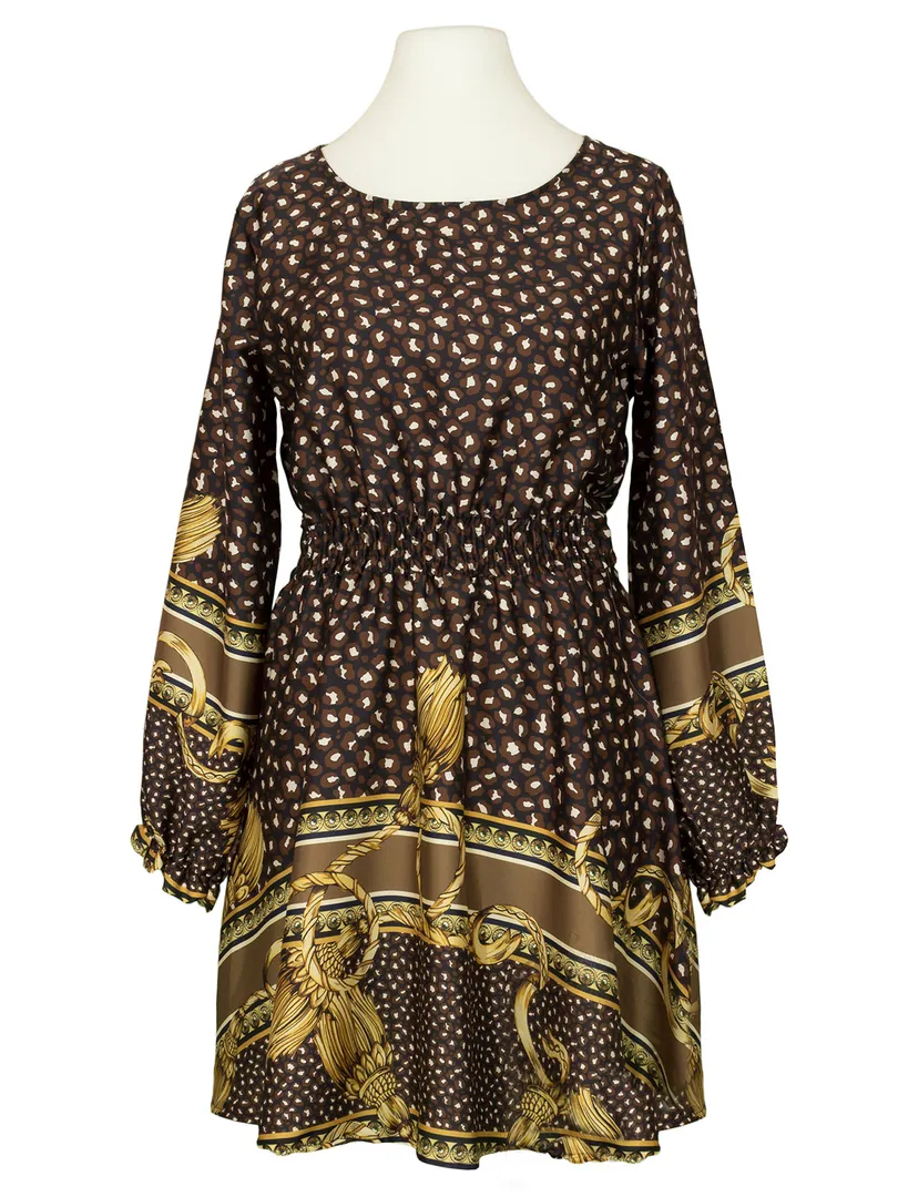 Tunika Tuchprint in  braun von Blu Royal (Bild 1)