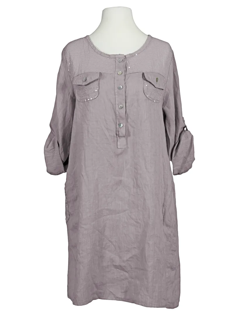 Tunika Leinen in  taupe von Diana (Bild 1)