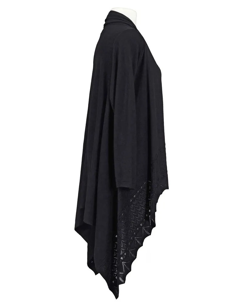 �berwurf Strickh�lle in  schwarz von Beauty Women (Bild 2)