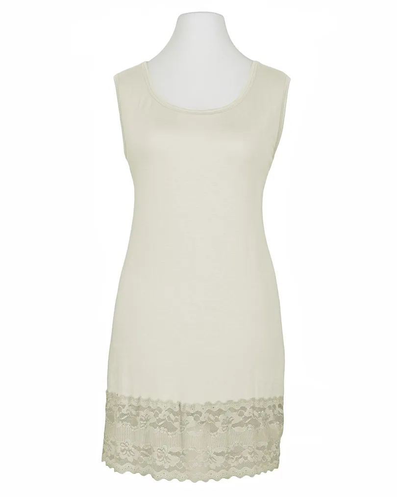 Unterkleid mit Spitze in  beige von Hello Moda (Bild 1)