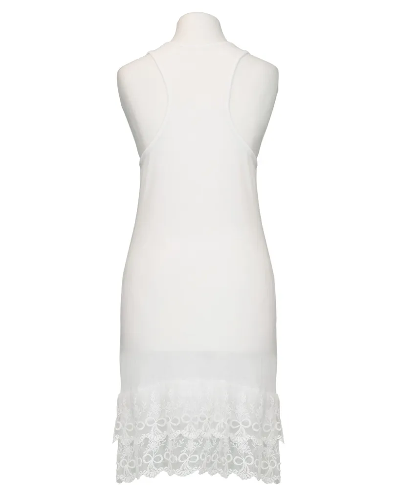 Unterkleid mit Spitze in  wei� von Montan (Bild 2)