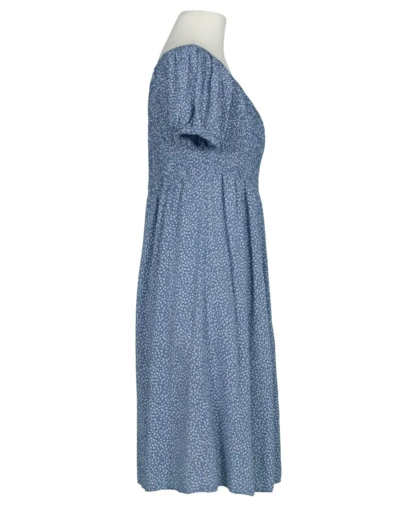 Viskose Kleid in  hellblau von Made in Italy (Bild 2)