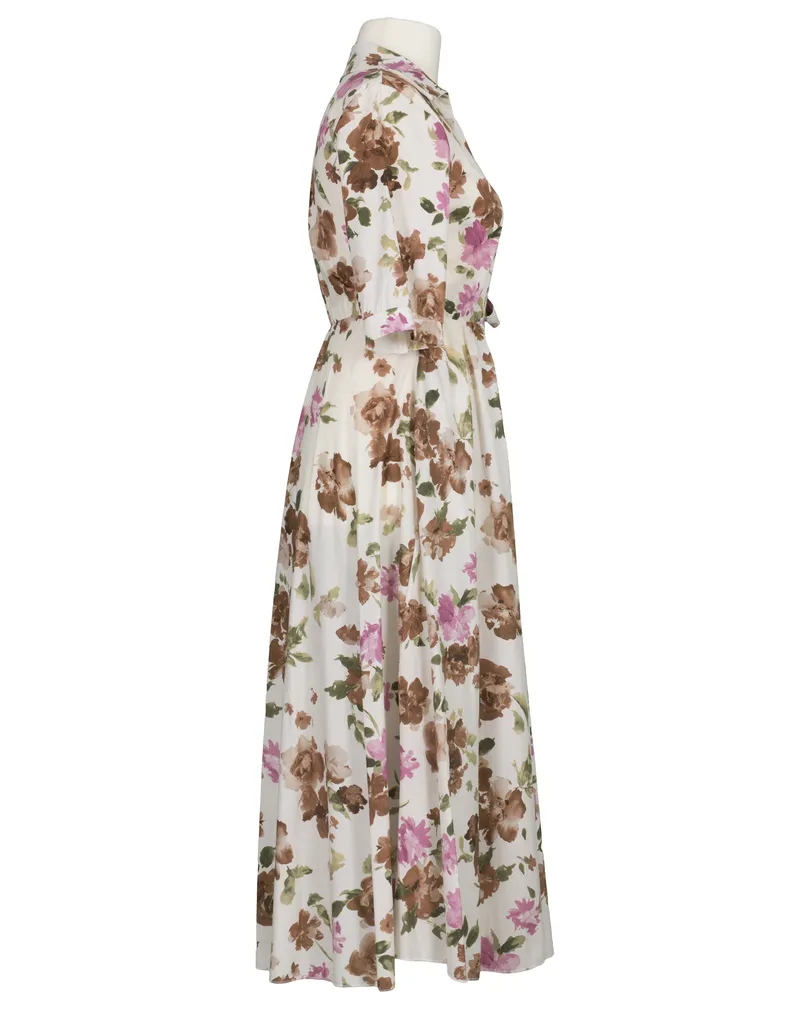 Wickelkleid Floral in  bunt von Italia Moda (Bild 2)