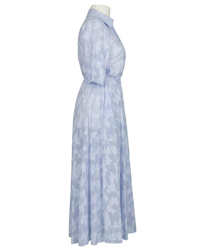 Wickelkleid Floral in  hellblau von Italia Moda (Bild 2)