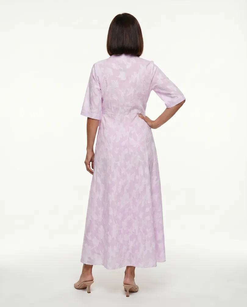 Wickelkleid Floral in  rosa von Italia Moda (Bild 4)