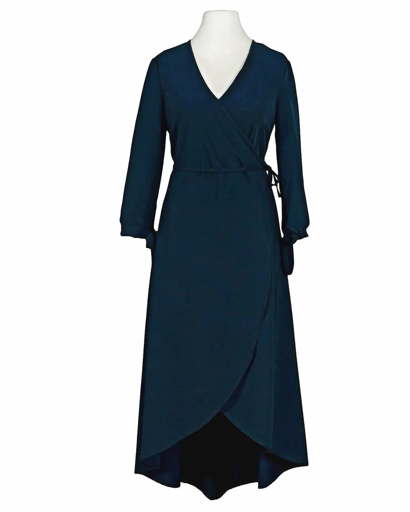 Wickelkleid Jersey in  blau von Diana (Bild 1)