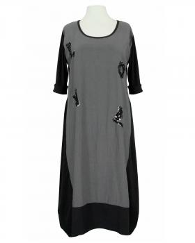 Ballonkleid mit Leinen in  schwarz von Vincenzo Allocca (Bild 1)