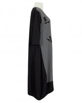 Ballonkleid mit Leinen in  schwarz von Vincenzo Allocca (Bild 2)