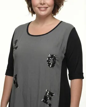 Ballonkleid mit Leinen in  schwarz von Vincenzo Allocca (Bild 4)