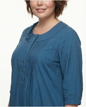 Ballonkleid mit Seide in  petrol von Manga (Bild 3)