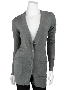 Basic Strickjacke in  grau von My Star (Bild 1)