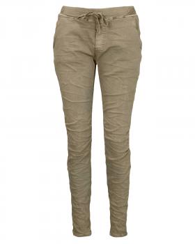 Baumwollhose im Jogging-Stil in  braun von Made in Italy (Bild 1)