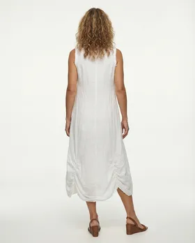 Baumwollkleid in  wei� von Montan (Bild 3)